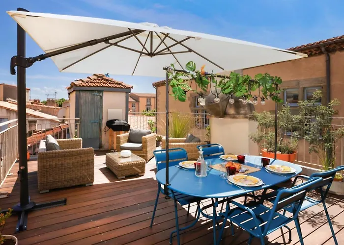 La Terrasse Tapaja Vue Conciergeriedamecarcas Apartment Carcassonne